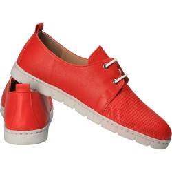 Pantofi Femei casual piele rosii