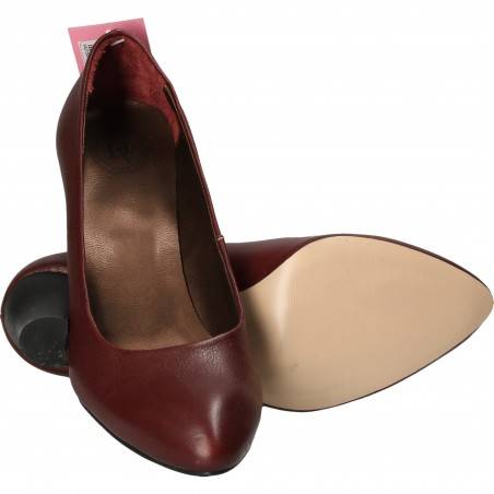 Pantofi Femei Elegant Piele Bordeaux DA VINCI