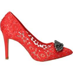 Pantofi Femei Dantela Eleganti Rosii