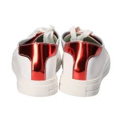 Pantofi albi casual pentru fete, femei, marca Flyfor