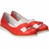 Pantofi rosii pentru femei din piele naturala, Patrizia Rigotti