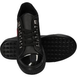 Pantofi casual femei, fete, marca Patrol, culoarea neagra