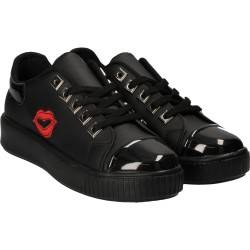 Pantofi casual femei, fete, marca Patrol, culoarea neagra