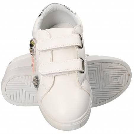 Pantofi albi pentru fetite, marca Chox
