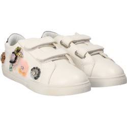 Pantofi albi pentru fetite, marca Chox