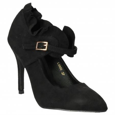 Pantofi eleganti negri pentru femei, Dame Rose