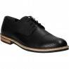 Pantofi negri, eleganti, pentru barbati, piele naturala, marca Da Vinci