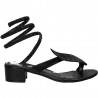 Sandale fashion sneak style, negre, marca Flyfor