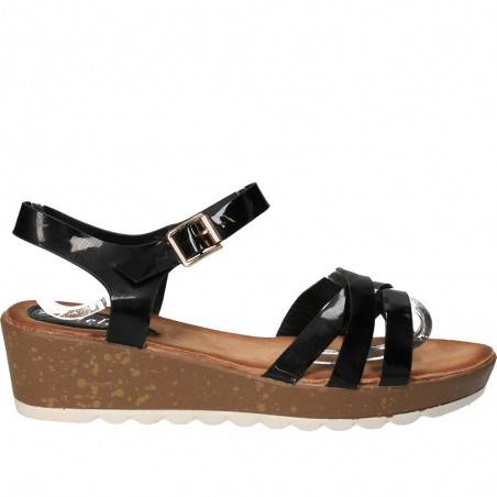 Sandale negre, marca Mellisa pentru femei