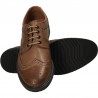 Pantofi barbatesti, stil Oxford, din piele naturala