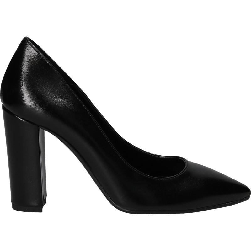 Furnace To block Manage Pantofi femei, de gala, negri, cu toc inalt