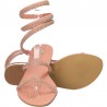 Sandale roz, glamour, sneak style