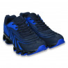 Pantofi sport pentru barbati , din material textil, albastru - W163