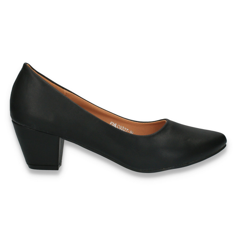 Pantofi model clasic, pentru femei, negri - LS500