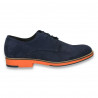 Pantofi barbati smart-casual, din piele intoarsa, Aldo, bleumarin - W238
