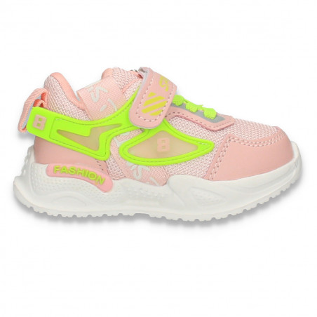 Pantofi sport pentru fetite, roz - W691