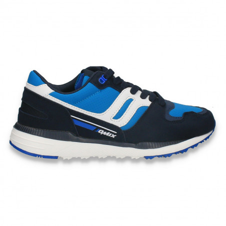 Sneakers pentru dama, bleumarin-albastru - W755