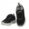 Pantofi sport pentru baieti, negri - W761