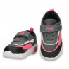 Pantofi sport pentru fetite, gri-roz - W770