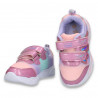 Pantofi sport, cu leduri, pentru fetite, roz - W776