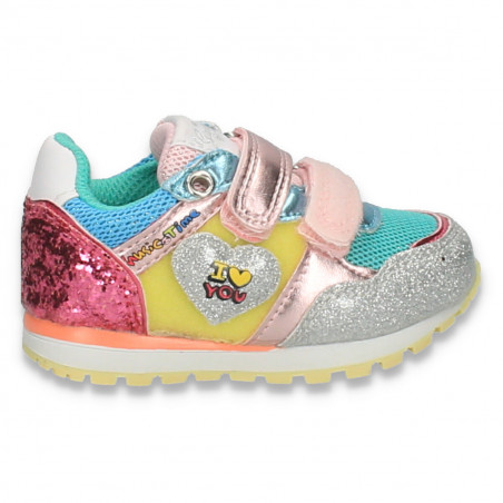 Pantofi sport, pentru fetite, colorati - W777