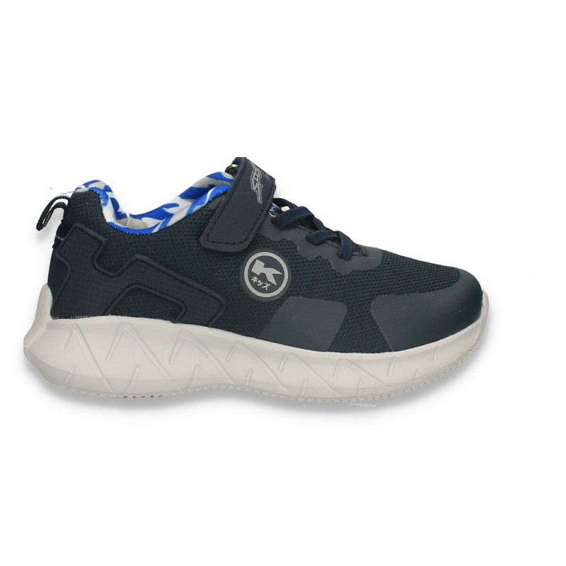 Pantofi sport pentru baieti, bleumarin - W782
