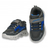 Pantofi sport pentru baieti, gri-albastru - W783
