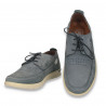 Pantofi casual pentru barbati, din piele, gri - W924