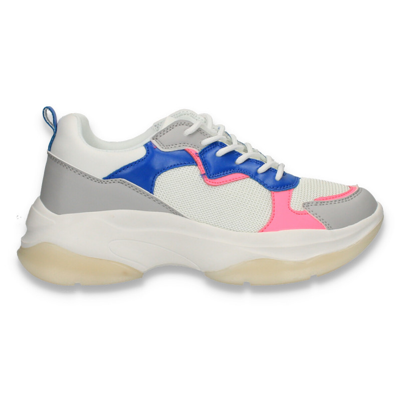 Pantofi sport-casual pentru femei, alb - W960