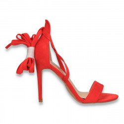 Sandale elegante pentru dama, rosii - W994