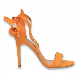 Sandale elegante pentru dama, galbene - W1057