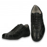 Pantofi stil casual pentru barbati, din piele, negri - W1133
