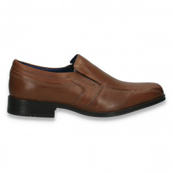 Pantofi stil eleganti pentru barbati, din piele, maro - W1142