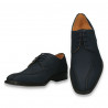 Pantofi eleganti pentru barbati, din piele, bleumarin - W1145