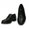 Pantofi stil clasic, din piele, pentru barbati, negri - W1237