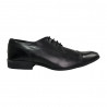 Pantofi negri, eleganti, din piele, pentru barbati
