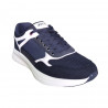 Pantofi sport Hanson pentru barbati, piele ecologica si textil, bleumarin cu alb